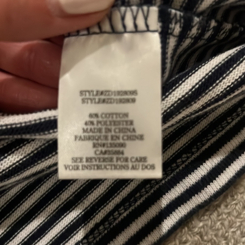 Z Supply the Capri Stripe Ruffle Dress Size small, excellent condition - Picture 7 of 9